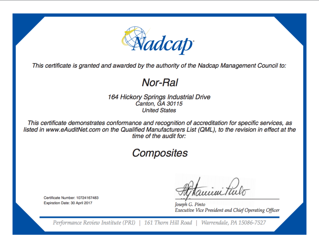 A certificate of completion for an industrial drive.